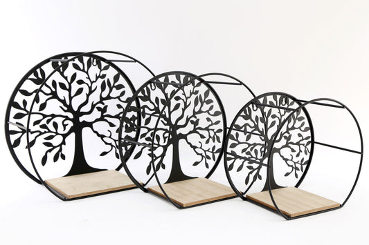 Round Tree Of Life Shelves