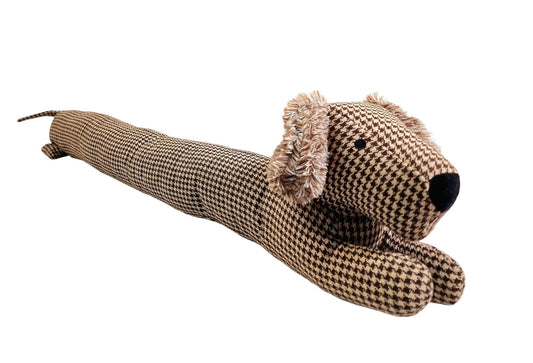 Sausage Dog Draught Excluder - Brown 85cm