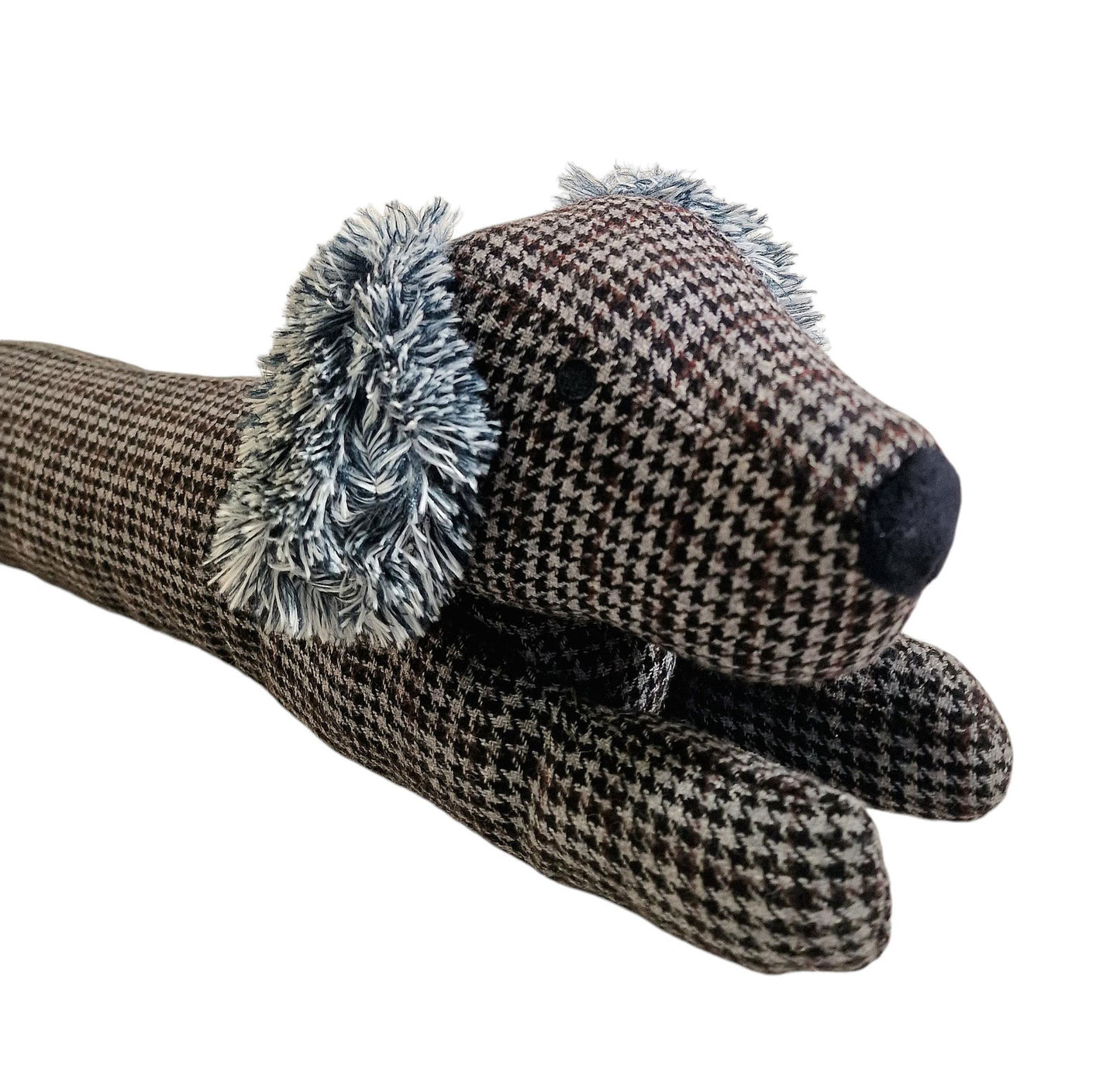 Sausage Dog Draught Excluder - Grey 85cm