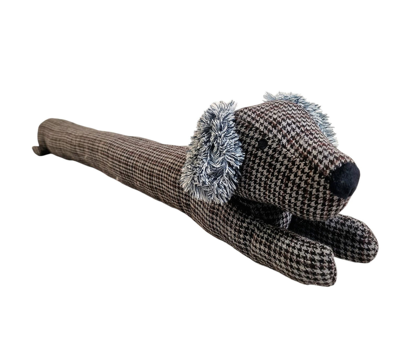 Sausage Dog Draught Excluder - Grey 85cm