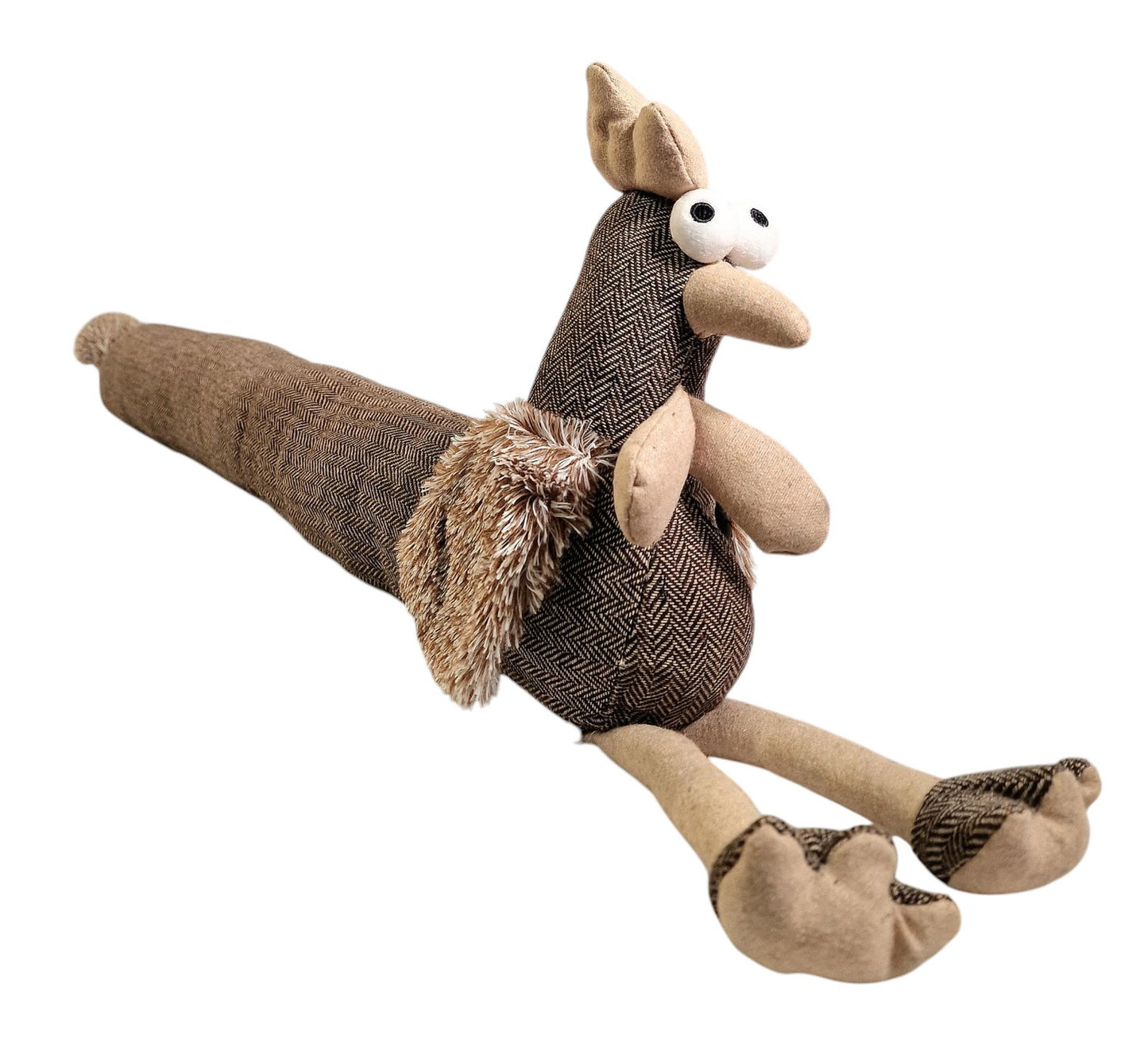 Chicken Draught Excluder - Brown 85cm